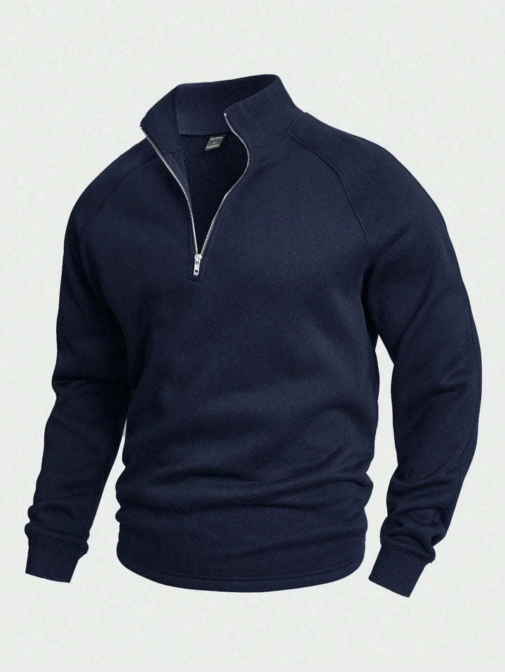 LAVENDO | LEISURE HALF-ZIP JUMPER