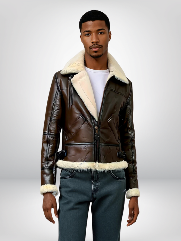 LAVENDO | WARM LEATHER JACKET