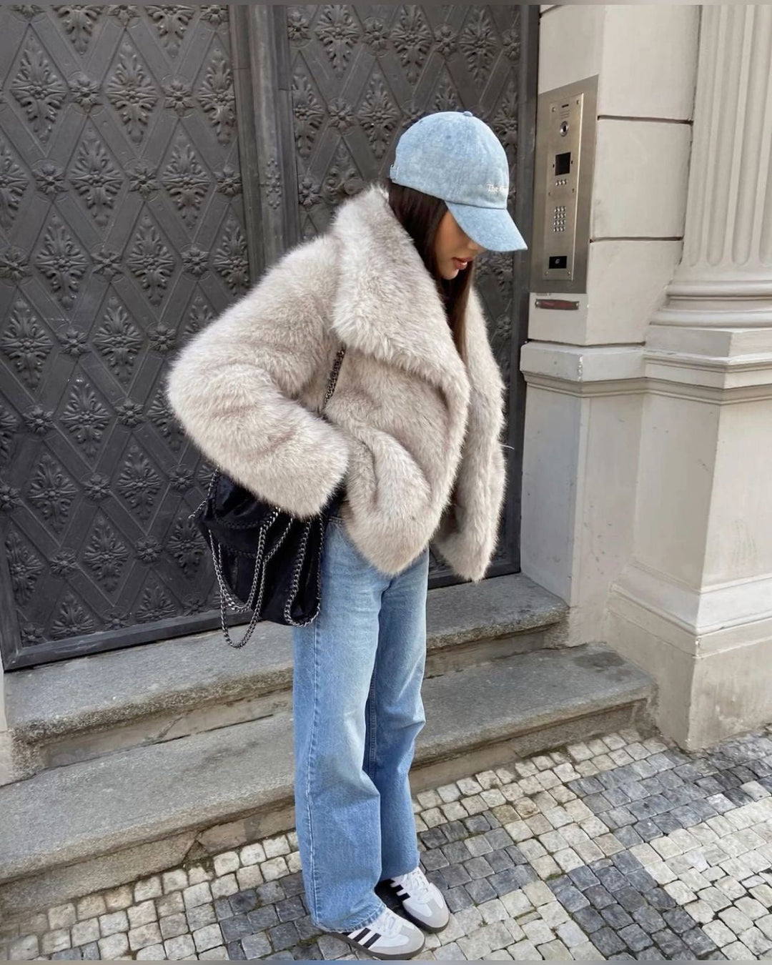 LAVENDO |  Faux Fur Coat