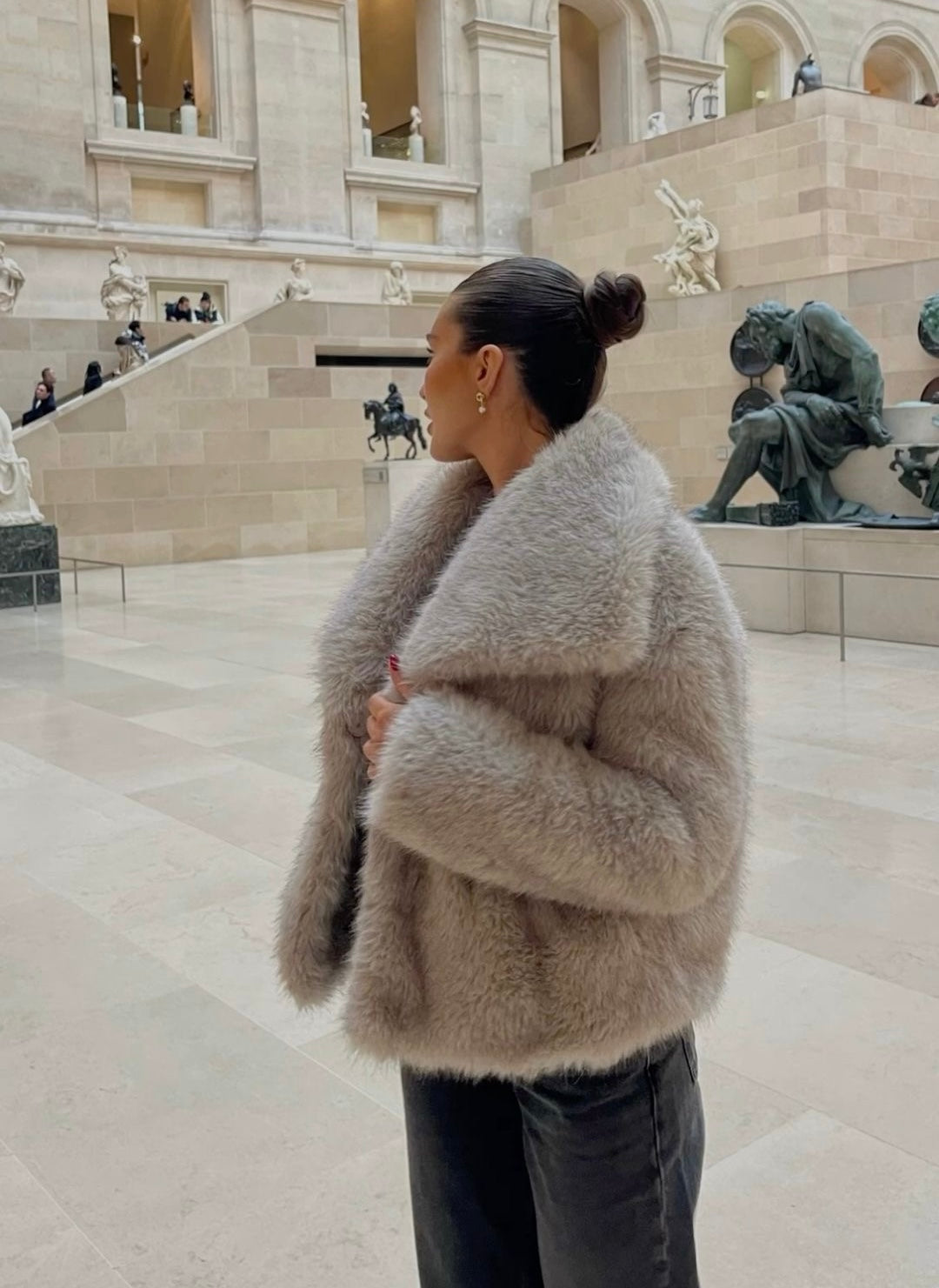 LAVENDO |  Faux Fur Coat