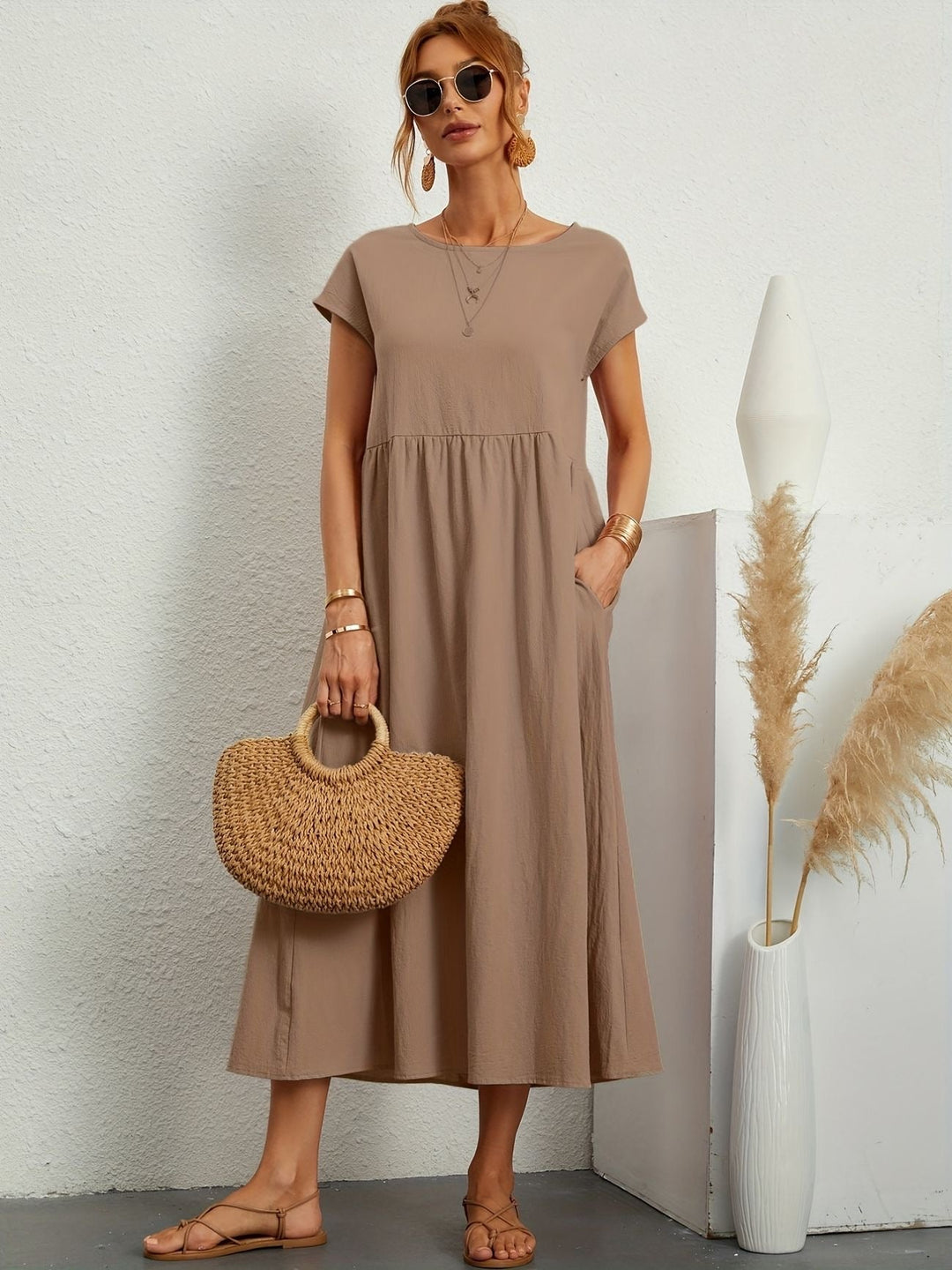 LAVENDO | Relaxed Long Dress.