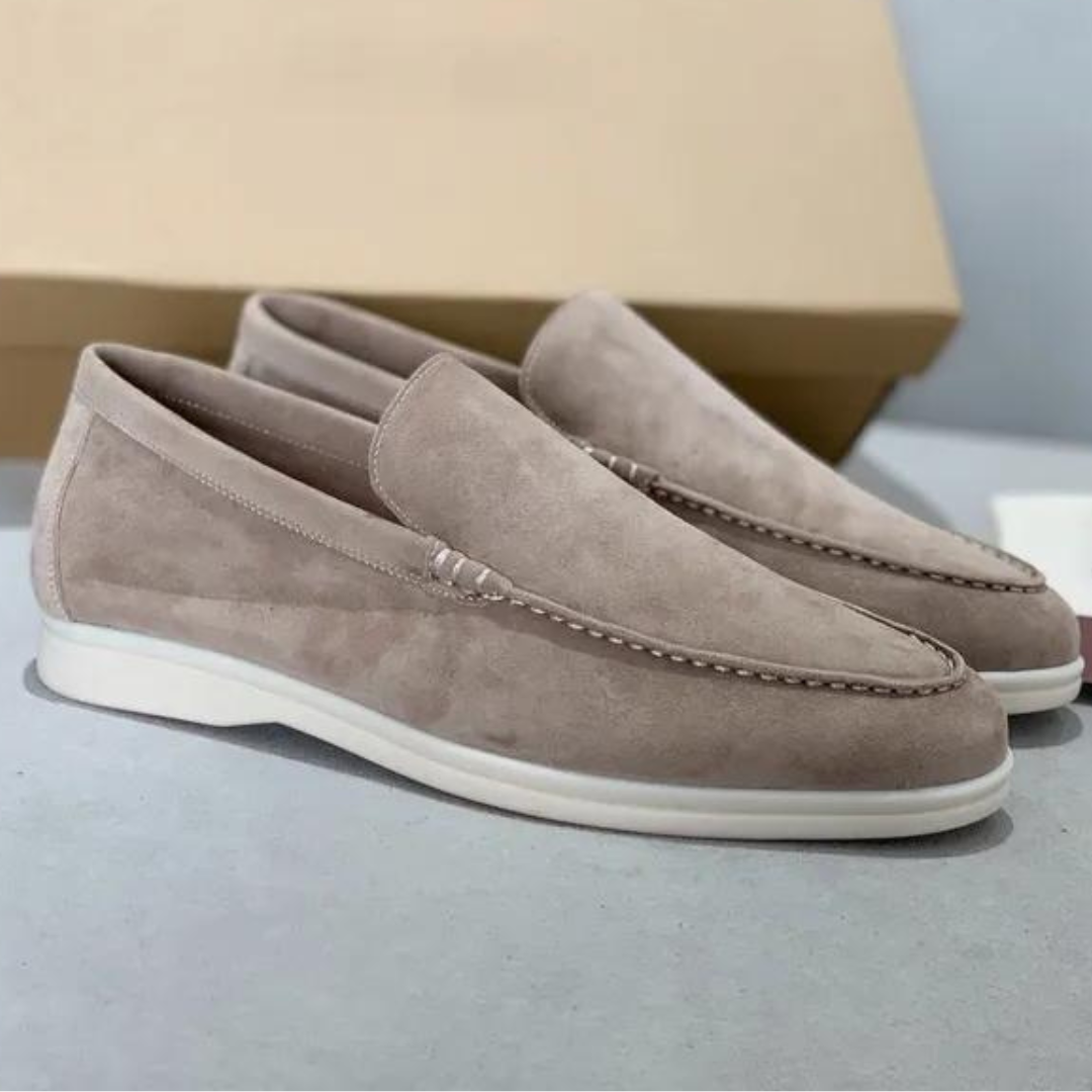 LAVENDO | Suede loafers