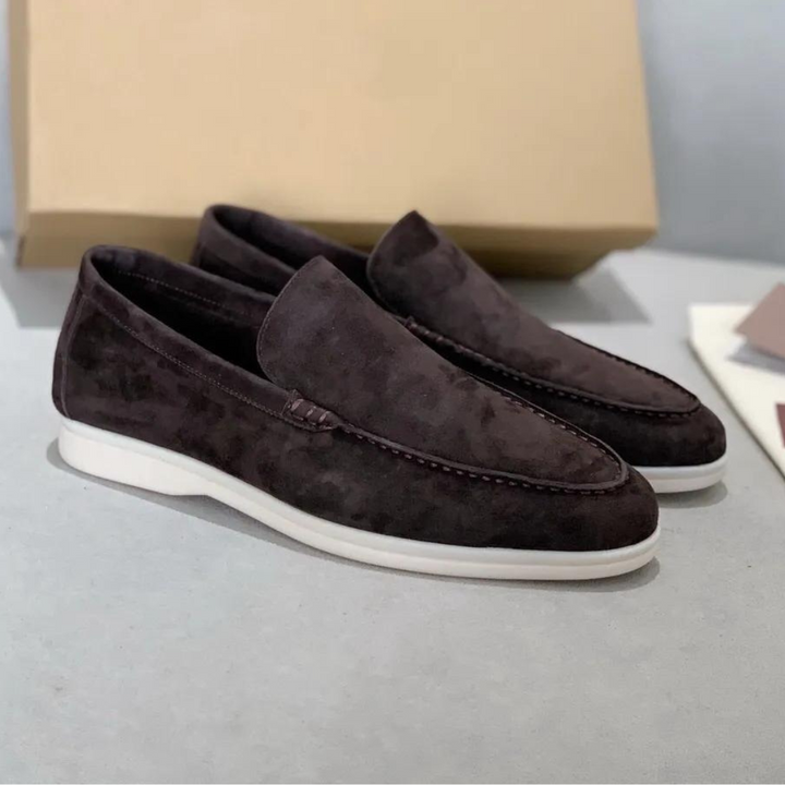 LAVENDO | Suede loafers