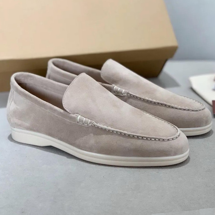 LAVENDO | Suede loafers