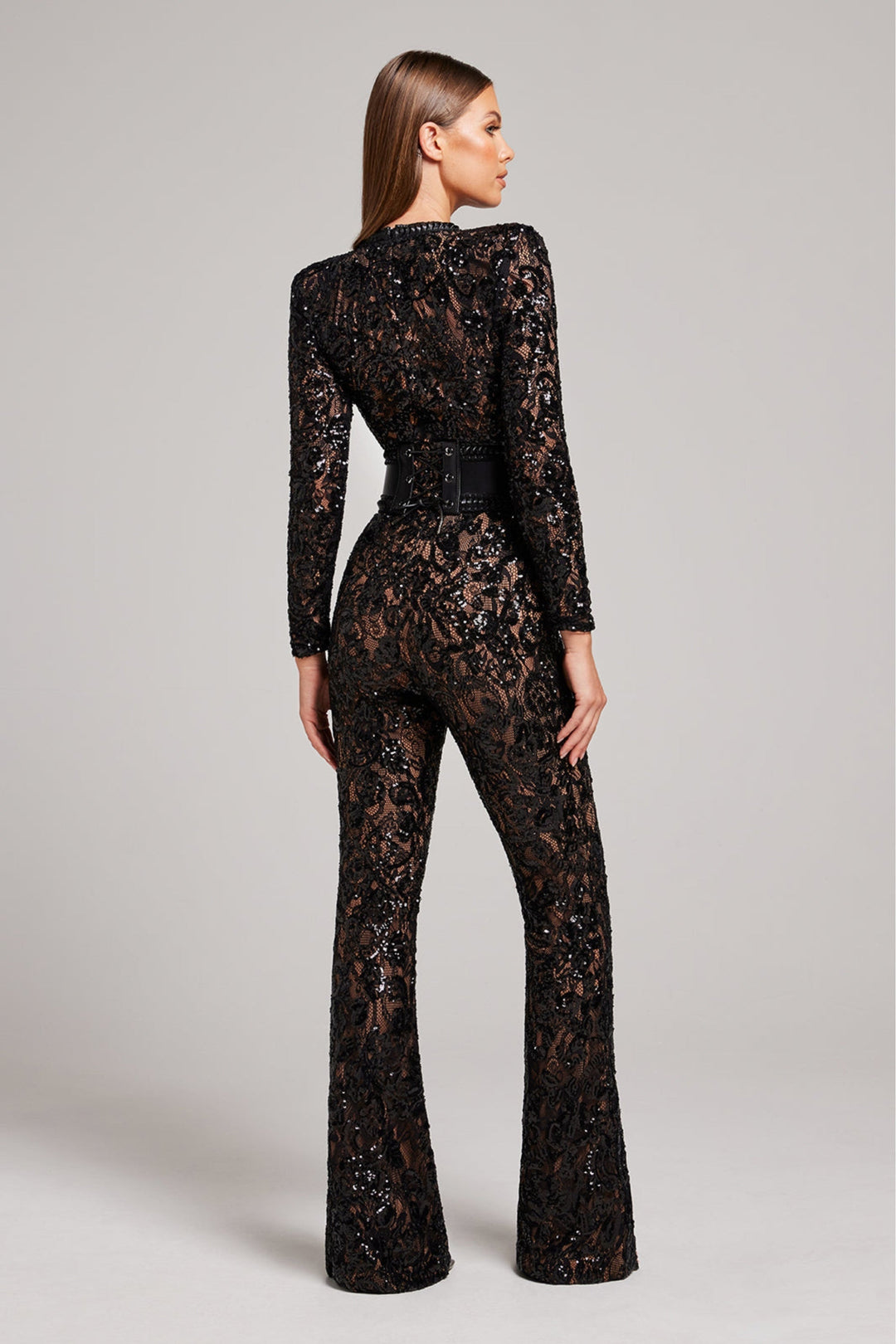 LAVENDO | JUMPSUIT WITH LACE