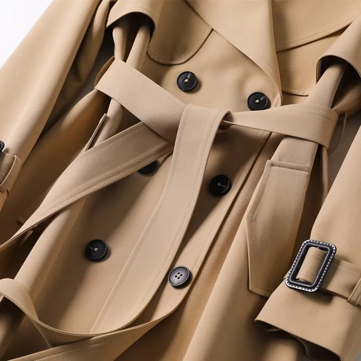 LAVENDO |  Belted Trench Coat